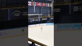 Kaoruko Wada 🇯🇵  Junior Grand Prix Gdańsk 2024 figureskating iceskating layback [upl. by Weil352]