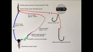 Up and over pulley rig for Cod Ray Smoothhound Bass [upl. by Nevins]