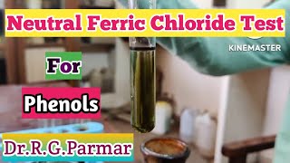 Ferric Chloride Test for Phenols  Neutral FeCl3 test [upl. by Heti]