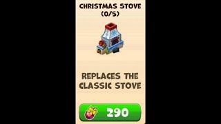 How to Buy and Upgrade Christmas Stove Special Building WINTER FAIRY TALE Event Farmdale  Shorts [upl. by Brodench]