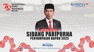 BREAKING NEWS  Pidato Presiden Jokowi Bacakan Nota Keuangan RAPBN 2025 di DPR [upl. by Erelia]