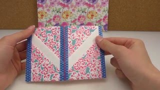 DIY Filofax Idee für Karten Visitenkarten Kreditkarten etc im Filofax aufbewahren  Ringbuch [upl. by Artiek]