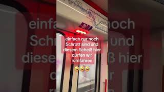 🚝🙈😅🇩🇪 bahn deutschebahn lustig [upl. by Hannus]