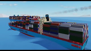 grinding for capesize  Roblox Shipping Lanes [upl. by Greenberg371]