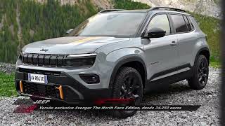 Jeep  Versão exclusiva Avenger The North Face Edition desde 34250 euros [upl. by Htir]