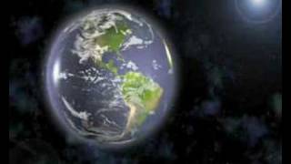 Rotating Earth in space  animation [upl. by Otti]