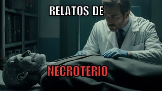 18 HISTÓRIAS DE TERROR  RELATOS REAIS ASSUSTADORES DE LEGISTAS EM UM NECROTÉRIO EP2 [upl. by Artemis]