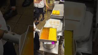 How Japanese rolled omelet is made youtubeshorts [upl. by Marilla]