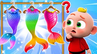 Little Mermaid Song  Baby Songs  Funny Kids Song amp Nursery Rhymes  Little PIB Songs [upl. by Amik831]