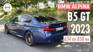 BMW Alpina B5 GT 2023 test PL Pertyn Ględzi [upl. by Kunz]