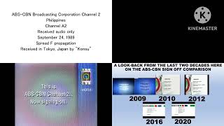 ABSCBN SignOff Comparison 19892020 [upl. by Bathesda342]