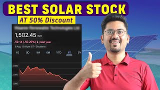 🚀 Best Solar Stock at 50 Discount  Best Stocks to Buy for Long Term 2025 [upl. by Ecnedac174]