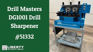 Drill Masters DG1001 Drill Sharpener  Liberty 51332 [upl. by Tdnaltroc352]