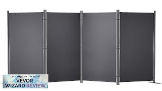 VEVOR Room Divider 56 ft （88×675inch）Room Dividers and Folding Privacy Screens 4panel Review [upl. by Corbin]