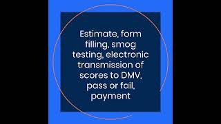 Smog Check Process in the State of California automobile smogcheck [upl. by Dnomde843]