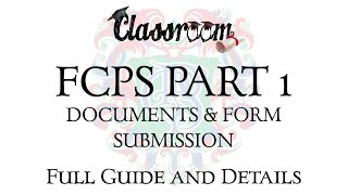 FCPS Part 1  Form Submission and Document Details  CPSP  FCPS  2023 [upl. by Boigie415]