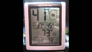 Best Review AcuRite 613 Indoor Thermometer Humidity Monitor [upl. by Lrub383]