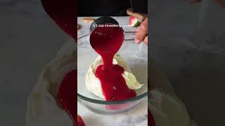 EGGLESS NO BAKE STRAWBERRY CHEESECAKE AT HOME  HOW TO MAKE CHEESECAKE AT HOME shorts [upl. by Cyd566]