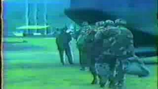 Airborne troop jump CH47 Panama 1988 [upl. by Schapira]