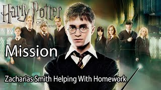 Harry Potter and the Order of the Phoenix Mission Zacharias Smith Helping With Homework [upl. by Akived]