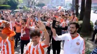 Turbeyler Kortej Yürüyüşü  Adanaspor  1461 Trabzon Maçı Öncesi [upl. by Kirrad]