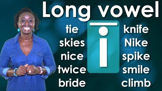 Long Vowel “i” Word Families with beginning consonant  beginning digraph longvowels [upl. by Susanna]