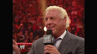 Ric Flair Segment Umaga WWE Debut Raw April 3 2006 [upl. by Cown]