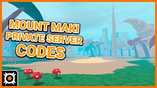 Shindo Life  Mount Maki Private Server Codes List [upl. by Botsford360]