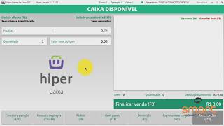 Vídeo 05  Realizando vendas no Hiper CaixaDesconto no produto e desconto no total [upl. by Elletsirk]