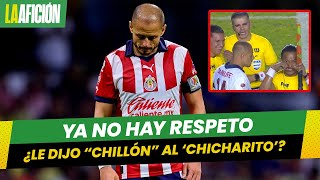 ¿Le dijeron chillón Árbitro se burla de Chicharito en el Querétaro vs Chivas [upl. by Ahsimat]