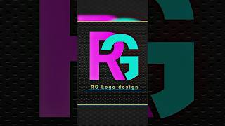 Pixeilab Tutorial Stylish RG Logo Design  Easy Editing Tips pixellab logo editing shorts edit [upl. by Aneeuqal493]