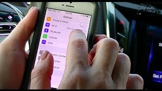 How to Pair an iPhone to Cadillacs CUE System [upl. by Etnoval854]