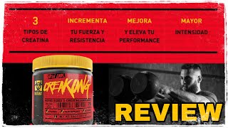 CreaKong de MUTANT Review  Una mezcla de creatinas diferente [upl. by Naillij]