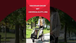 PawHut Kinder Fahrradanhänger im Angebot  Aosomde [upl. by Aicercal]