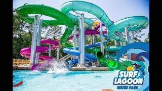 Surf Lagoon Pooler  Savannah Georgia Water Park  Bucketlist [upl. by Isawk246]