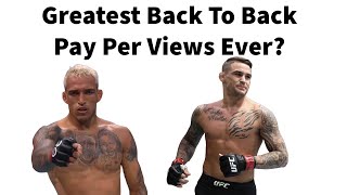 UFC 299 And 300 Might Be The Greatest Back To Back Pay Per Views Of All Time [upl. by Joella]