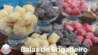 BALAS DE BRIGADEIRO 4 SABORES FAÇA E VENDA CHEF LÉO OLIVEIRA [upl. by Medor]