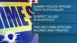 Mississippi Police officer killed two others injured after a shooting north of McComb [upl. by Yedorb]