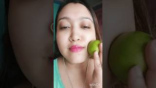 Sweet lime face pack for instant brighten skin😍skincare subscribemychannel swtrendingshorts [upl. by Ennyleuqcaj]