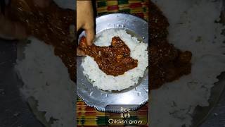 Chicken gravy full video 👆CrunchyChopping food nonvegchicken [upl. by Eenhat406]