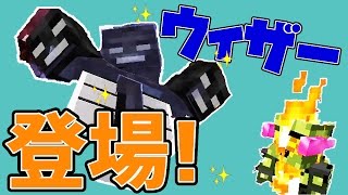 【日刊Minecraft】魔法を使えばウィザーすら…？最強の匠は誰かリターンズ 魔法大決戦2日目【4人実況】 [upl. by Carolle]