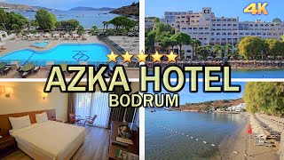 AZKA HOTEL  BODRUM TURKEY 2023 4K [upl. by Clausen]