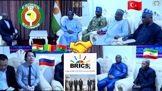 Kungiyar ecowas tayi nadama tana neman sulhu bayan haka ita ma kungiyar brics ta shigo niger🇳🇪🇲🇱🇧🇫💪👈 [upl. by Ecyt]