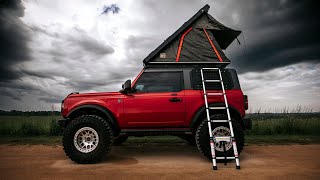 The PERFECT Roof Top Tent for OFF ROAD ADVENTURES “RUGGED” by BADASSTENTS [upl. by Yearwood553]