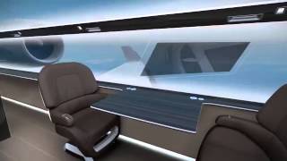 Technicon France IXION Windowless Jet Concept [upl. by Dranel356]