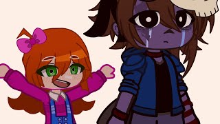 Earthworm sally  ft Mike and Elizabeth  fnaf Gacha club sh1tpost [upl. by Rufe]