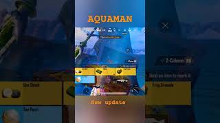 Aquaman create opening  bgmi newupdate bgmi nanigaming aquaman newupdate createopening shorts [upl. by Meijer772]