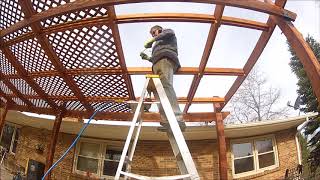 How to build a beautiful pergola [upl. by Mcgraw449]