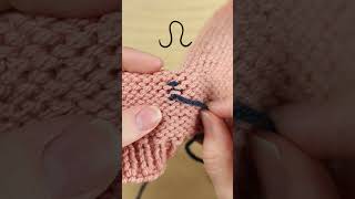 How to Weave in Ends in Stockinette [upl. by Schweitzer]