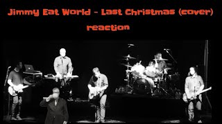 Jimmy Eat World  Last Christmas cover live Old man ☕ reaction HERE WE GO [upl. by Hardy466]